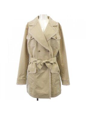 Chanel Size 42 Beige Coat